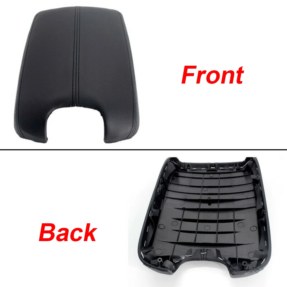 

Car Auto Black Central Console Leather Armrest Cover For Honda Accord 2008-2012