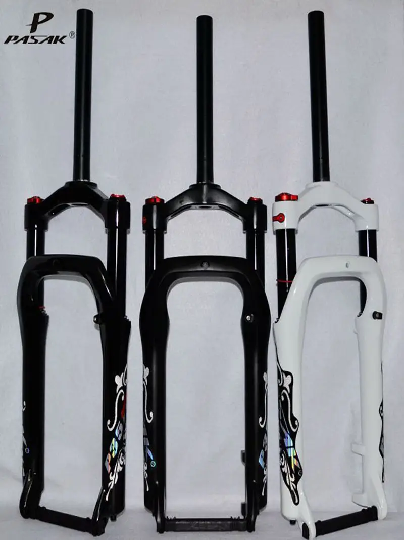 MTB Cruiser Fork горный велосипед 20 дюймов Fat Bike воздушная вилка с блокировкой подвески