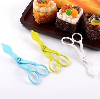 

VOGVIGO Cake Tool Delicate Flower Lifter Icing Fondant Cake Decorating Tool Plastic Move Scissor Clip Cream Transfer