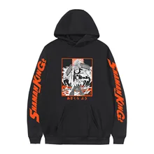 

Japan Anime Shaman King Hooded Ouma Sweatshirt Loose Streetwear HoodieTwo-dimensional Men's/Women's Oversized Cosplay Clothes