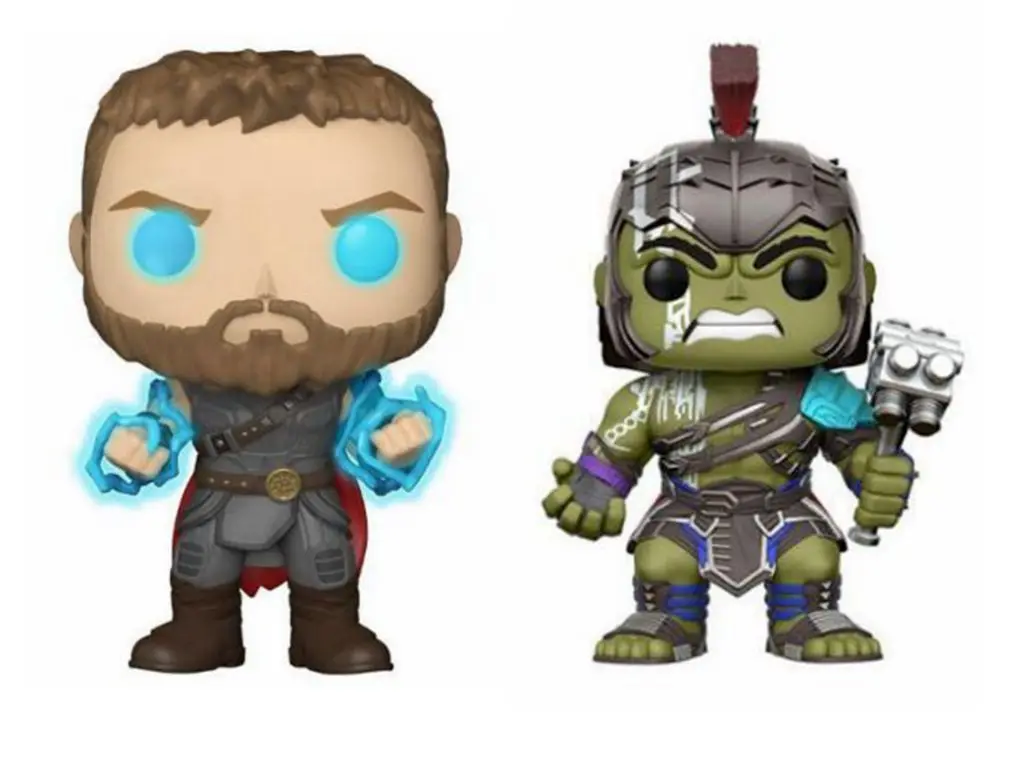 Экшн-фигурки Funko Marvel Тор голубые глаза 335 # Зеленый Халк 241 | Игрушки и хобби