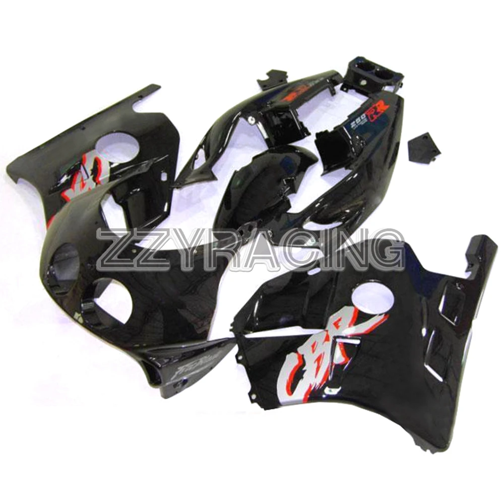

Complete Fairings Kits for Honda CBR250RR MC22 1990 1991 1992 1993 1994 CBR250RR MC22 Injection ABS Plastic Bodywork Gloss Black