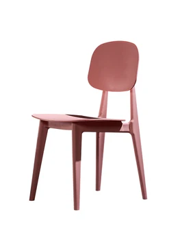 

Chairs Home Simple Negotiation Plastic Stool Back Chair North Europe A Leisure Chair ins Net Red Desk Dining Chair