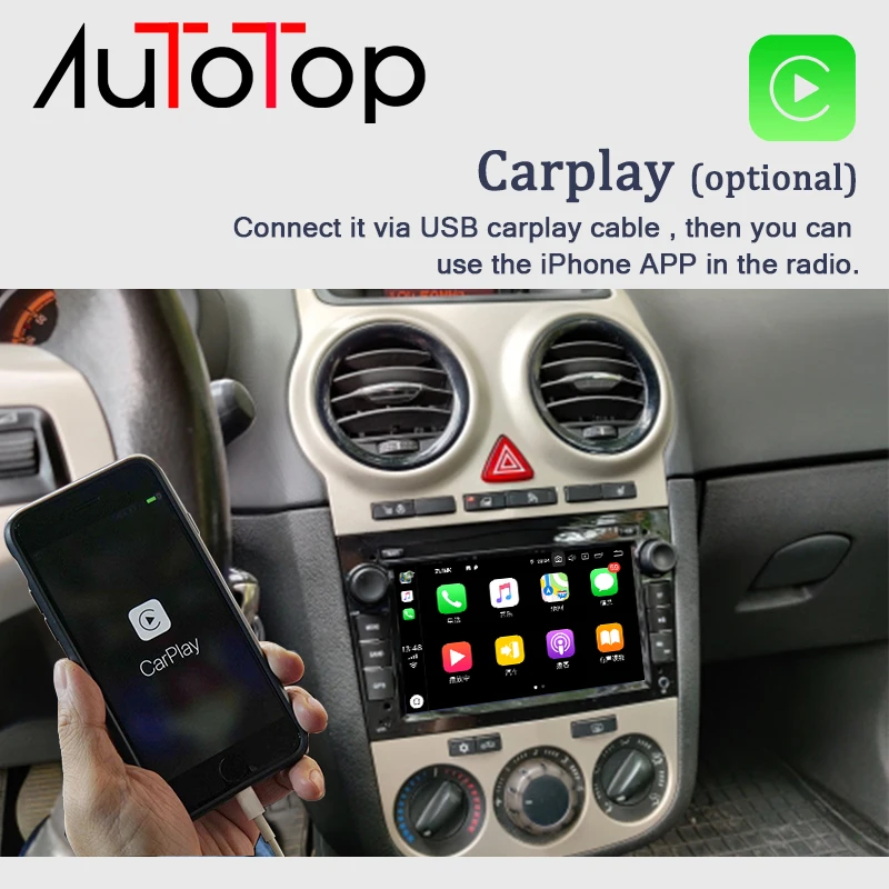 AUTOTOP Opel Android автомобильный мультимедийный плеер 2 Din 9 0 DVD GPS для Astra Meriva Vectra Antara Zafira