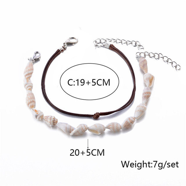 Silver Color Anklet Bracelet On The Leg Fashion Heart Female Anklets Barefoot For Women Leg Chain Beach Foot Jewel