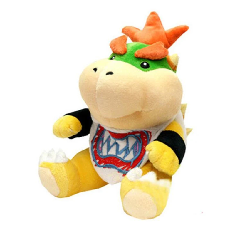 Мягкая Плюшевая Кукла Bowser Jr 7 дюймов игрушка для детей подарки высокое качество |