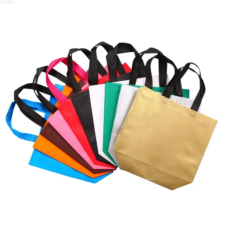 Ламинирующая Нетканая ткань для одежды Ad Tote ручная экологичная Упаковка с