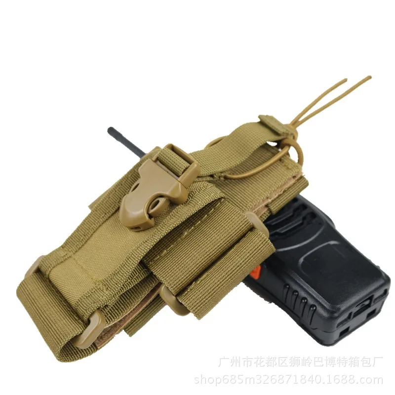 

Tactical Airsoft Molle Radio Pouch Military Interphone Storage Bag Shooting Hunting Magazine Holster Walkie-Talkie Case Holder