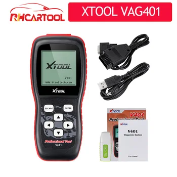 

XTOOL for VAG401 Professional Code Reader Scanner OBD2 Auto diagnostic Tool for AUDI for VW for VAG 401 Automobiles Scanner