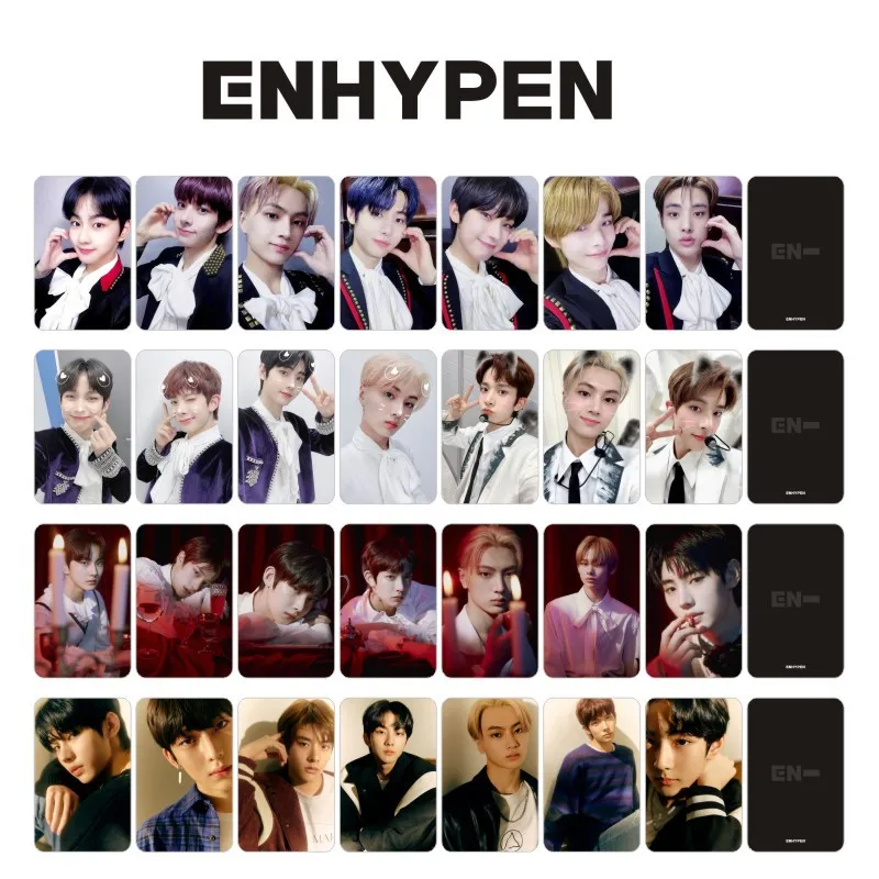 7 unids/set KPOP ENHYPEN photocards HD de alta calidad tarjeta de enhypen fans regalo colección