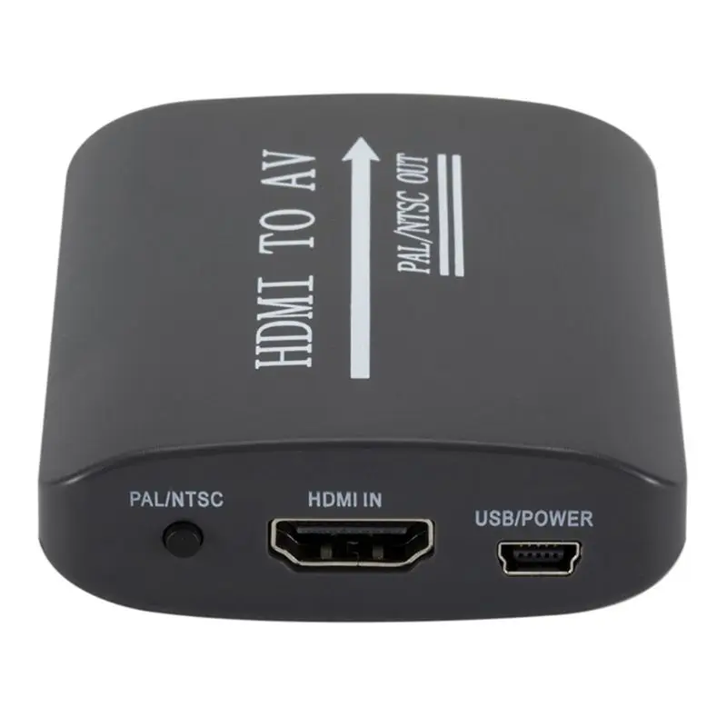 HDMI в AV/RCA CVBS адаптер 1080P видео конвертер HDMI2AV адаптер конвертер LX9A