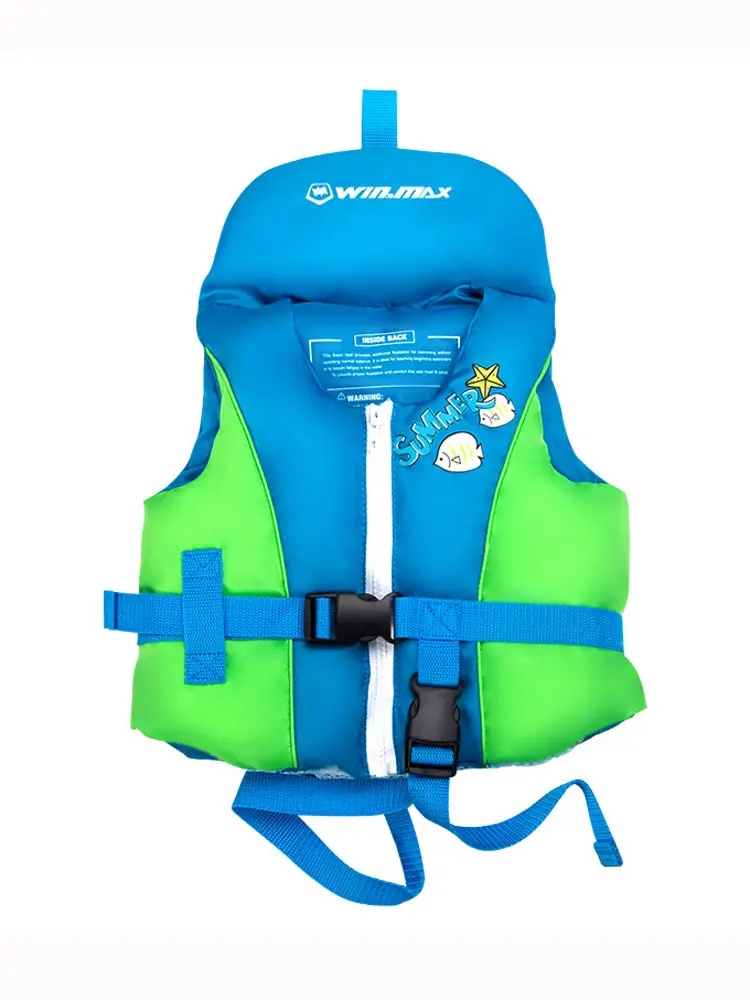 Kids' Upf 50+ Begin To Swim Life Vest Swim Trainer Vest, Sun Protective