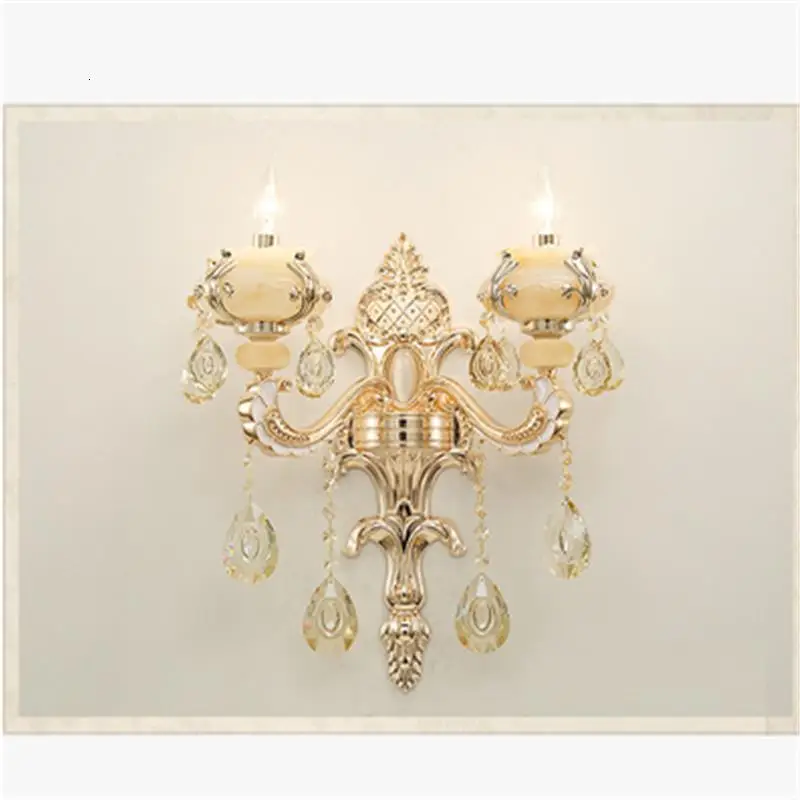 Coiffeuse Avec Miroir Внутреннее освещение Kinkiety аппликация Murale светильник для дома Aplique Luz Pared кристалл настенный светильник для спальни