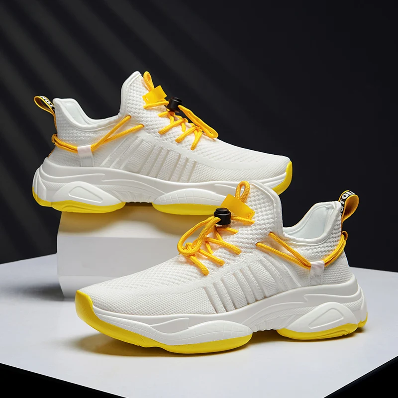

Casual Shoes Men Comfortable Sneakers Man Walking Leisure Fashion Breathable Sneakers White Dorky dad shoes zapatillas hombre