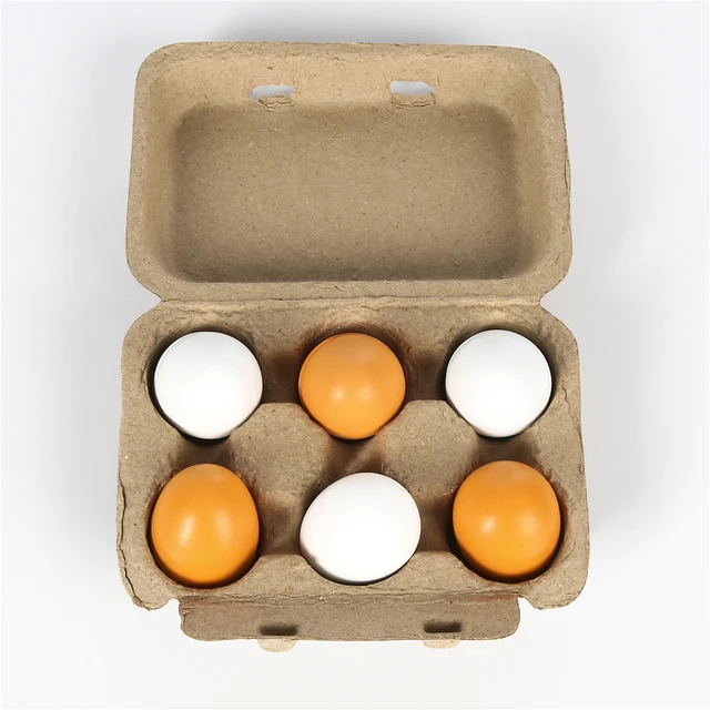 2021 New Fashion 6PCS Eggs Yolk Toy Pretend Play Kitchen Food Cooking Newest Arrivals  Kids Children Baby Toy Funny Gift 4