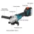 US $64.26 125MM Cordless Angle Grinder Cutting Machine Electric Grinder Power Tool with 12 LithiumIon Battery for Makita 18V Battery