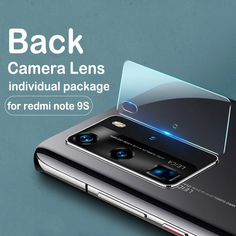 Закаленное 3d-стекло для задней камеры xiaomi Защита экрана Xiaomi redmi note 9 pro max мягкая