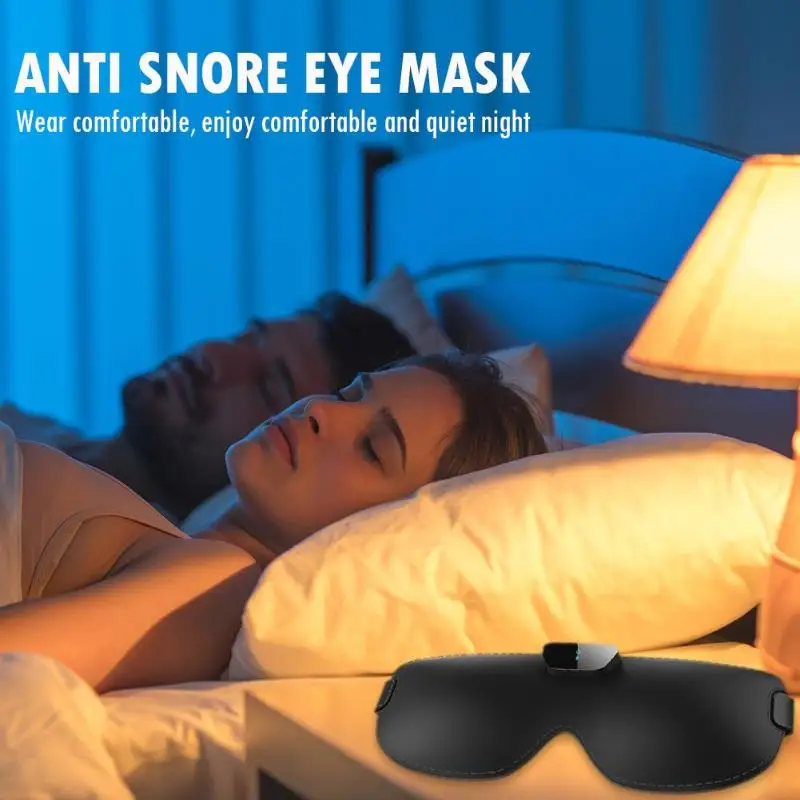 

Anti Snore Eye Mask Blindfold Adult Home Travel Eyepatch Sleep Health Care