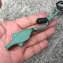 Дельфин звук свисток на открытом воздухе Выживание свисток обучение свисток интенсивный звук свисток на открытом воздухе для Предупреждение поставки свисток