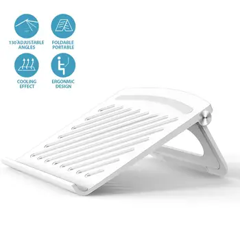 

Laptop Stand, Aluminum Computer Riser, Ergonomic Laptops Elevator for Desk, Metal Holder, Silver