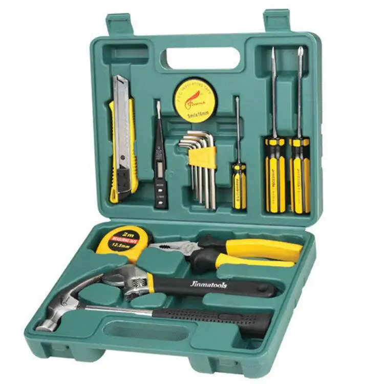 

Household Hardware Toolbox Combination Suit Tool Carbon Steel Material Electrician Repair Tools Monkey Wrench Pliers