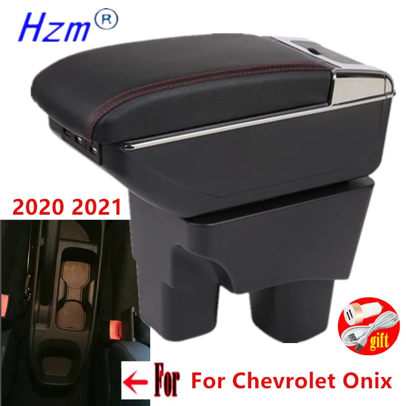 Accesorio Confort Coche Rati ARMSTER 3 Reposabrazos Para Chevrolet Spark 2010-2015 – Acolchado, Con Almacenamiento, Negro Tela Reposabrazos Abatible Almacenamiento