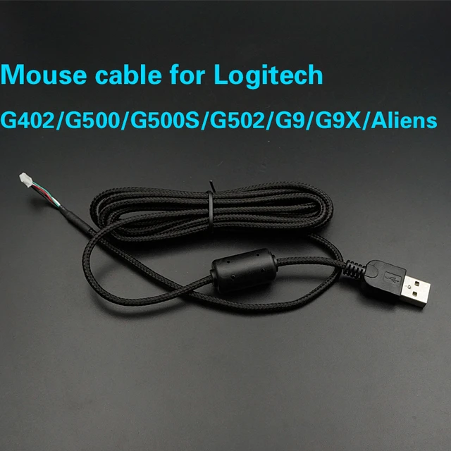 Hong Kong tofu midtergang Mouse Cable for Logitech G400 G400S G402 G403 G5 G500 G500S G502 G9 G9X  Aliens Brand