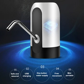 

USB Electric Water Pump Dispenser Auto Drinking Bottle Water Pumping Device