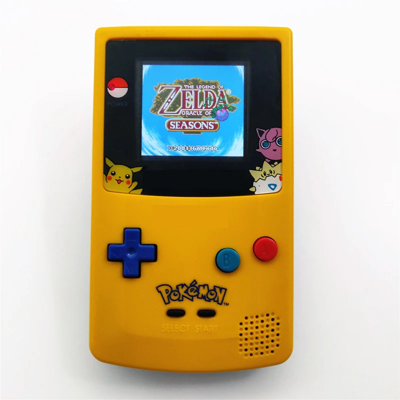 

For Nintendo Gameboy Color High Light Screen LCD Modification Kit For GBC 5 Segments Adjustable Brightness backlight Screen