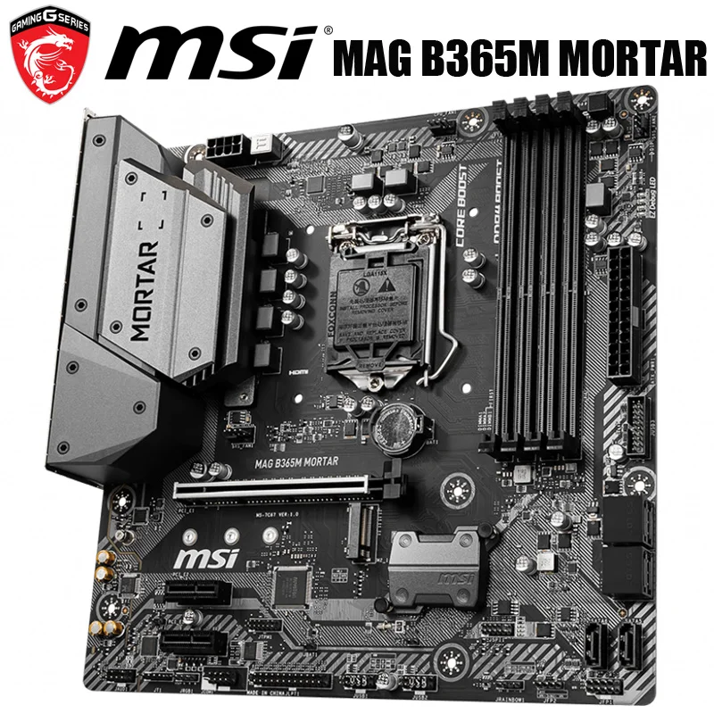 NEW MSI MAG B365M MORTAR Motherboard LGA 1151 DDR4