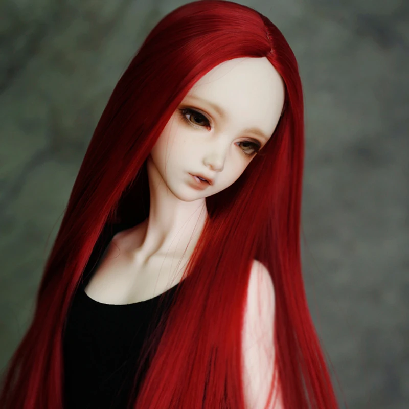 2021 новый стиль 1/3 1/4 1/6 1/8 Bjd SD кукольный парик высокотемпературный провод длинный
