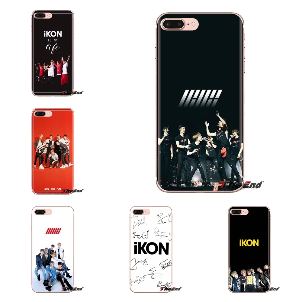 

Soft Transparent Cases Covers Ikon Kpop For Huawei Mate Honor 4C 5C 5X 6X 7 7A 7C 8 9 10 8C 8X 20 Lite Pro