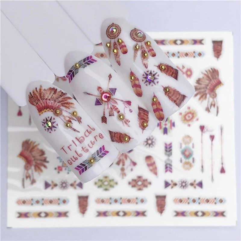 

Nail Stickers On Nails Blooming Flower Stickers For Nails Lavender Nail Art Water Transfer Stickers Decals Nail Design Temporary