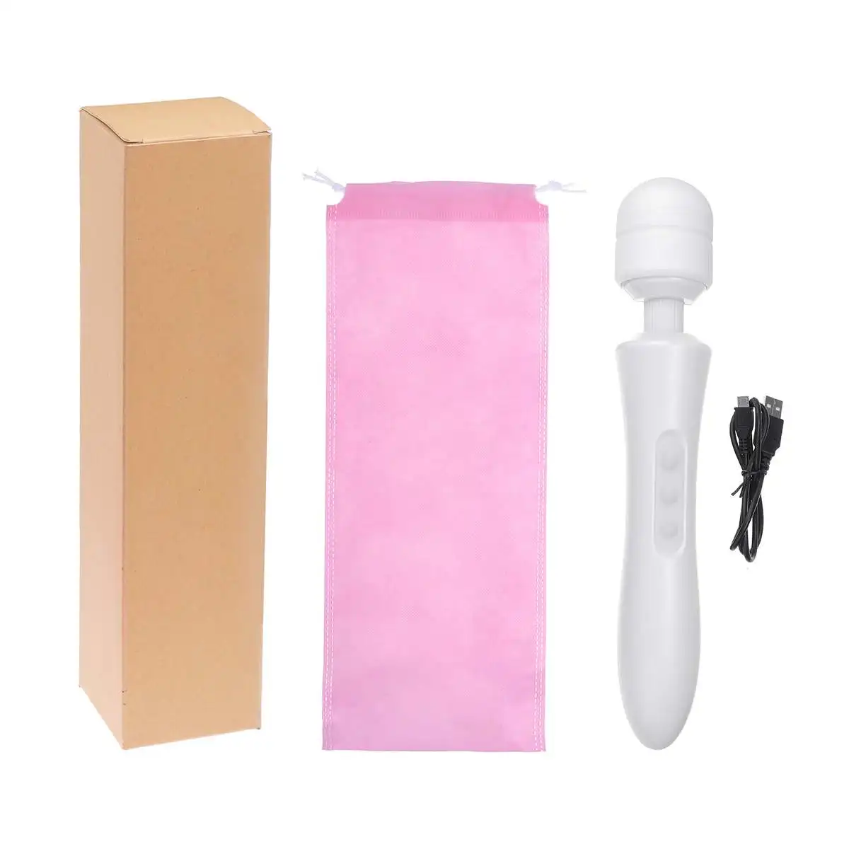 Recarregável do Corpo da Terapia do Músculo do Pescoço do Usb Elétrica da Percussão Modos da Vibração Relaxam a Ferramenta Usb da Vibração Massager Vibração 8 Velocidades 20 da 110-250 v 48 Beleza e saúde