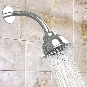 

High Pressure Shower Head 4 Inch Anti-leak Anti-clog Adjustable 5 Function for Home Hotel Bathroom DNJ998