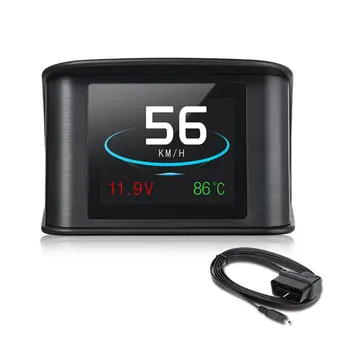 

Practical On-board Driving Computer OBD Smart Digital Heads Up Car HUDP10 Essential Accessories