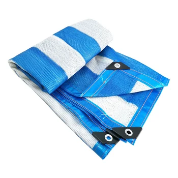 

Stripe Anti-UV PE Sunshade Net Outdoor Awning Garden Swimming Pool Succulent Plant Cover Shelter Shading Net 3X1M