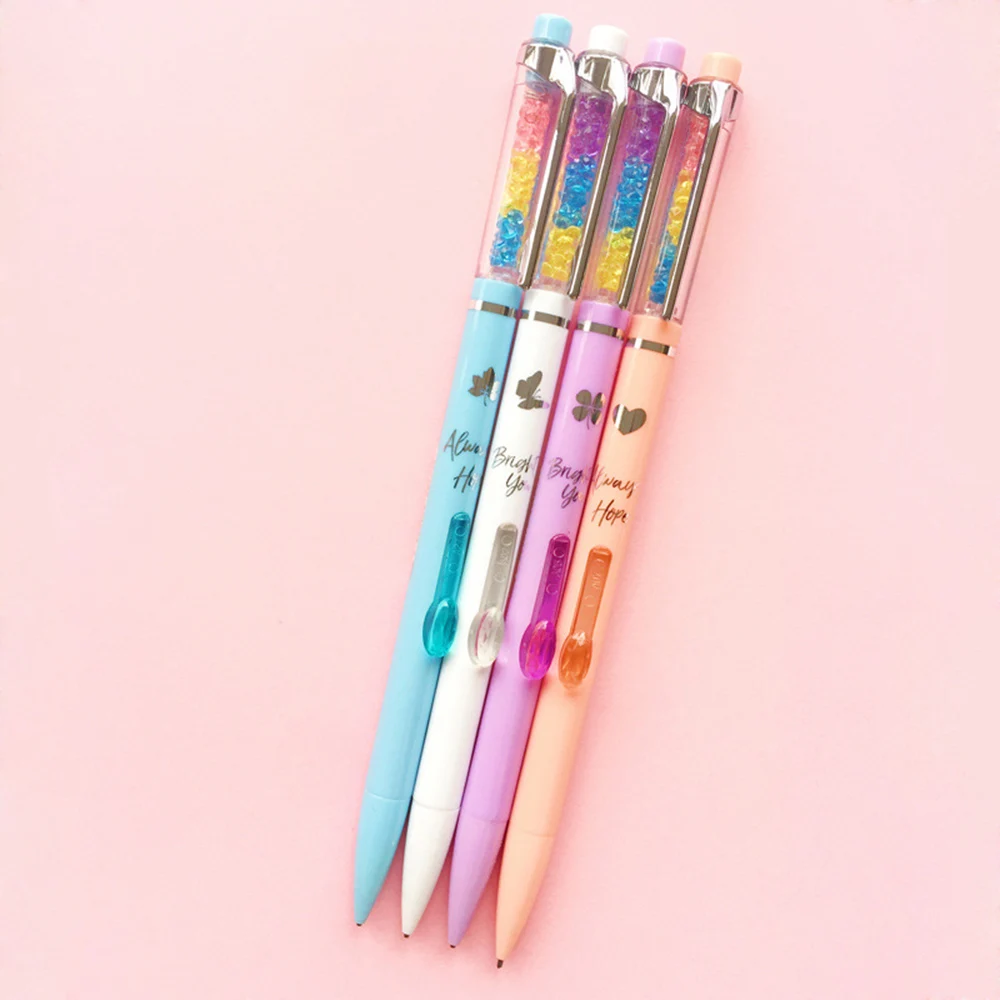 

2Pcs/lot Rainbow Diamond 0.5mm Mechanical Pencil Simple Fresh Automatic Pencil Set for School Supplies Kawaii Stationery