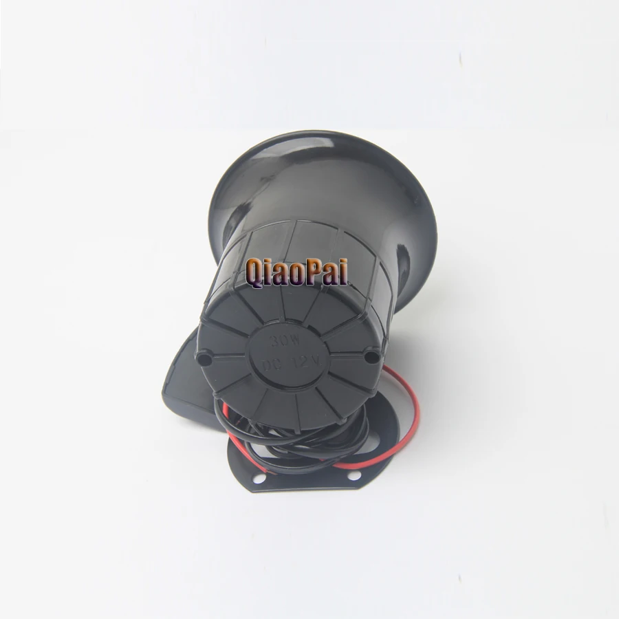 Motorcycle Car Alarm Siren 3 Tone Horn Sound Loud Universal 12V 30W Band High Power Loudspeaker Firemen Ambulance|tone horn|horn sound3 tone horn |