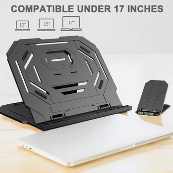 

Adjustable Laptop Stand Computer Desk Tablet Notebook Holder Bracket Standing Desk Accessories PUO88