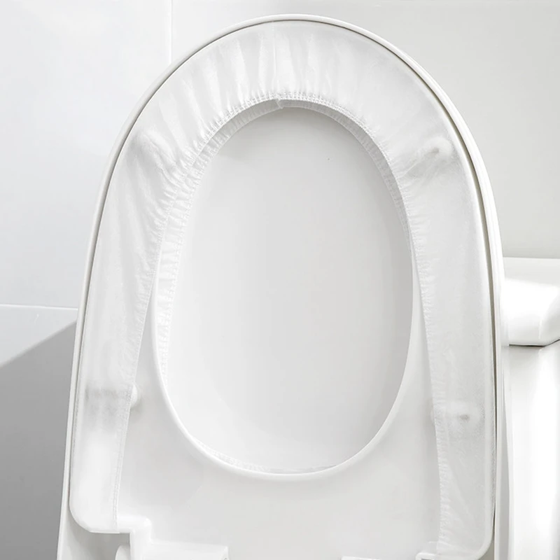 Toilet Seat Cover Toilet Mat 5/10pcs Disposable WC Toilet Mat Biodegradable Travel Camping Hotel Paper Pad Bathroom Accessories