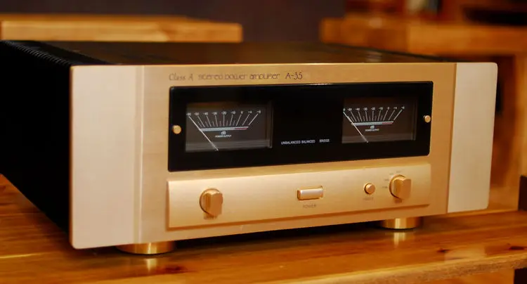 Accuphase A-35 Реплика чистый класс а операция 30 Вт x 2 в 8Ω 3 параллельный толкающий конфигурация измерительный усилитель