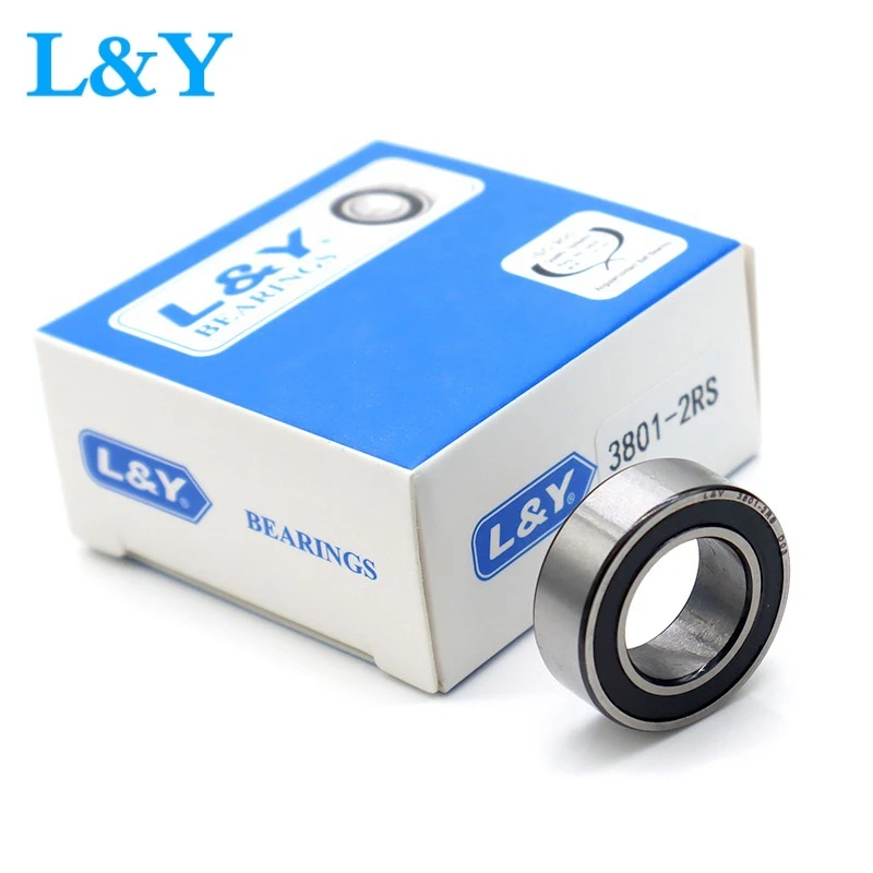 

10pcs L&Y high speed bearing 3900 3901 3902 3903 3904 3905 3906 3907 3908 -2RS RS 2RS double row angular contact ball bearings