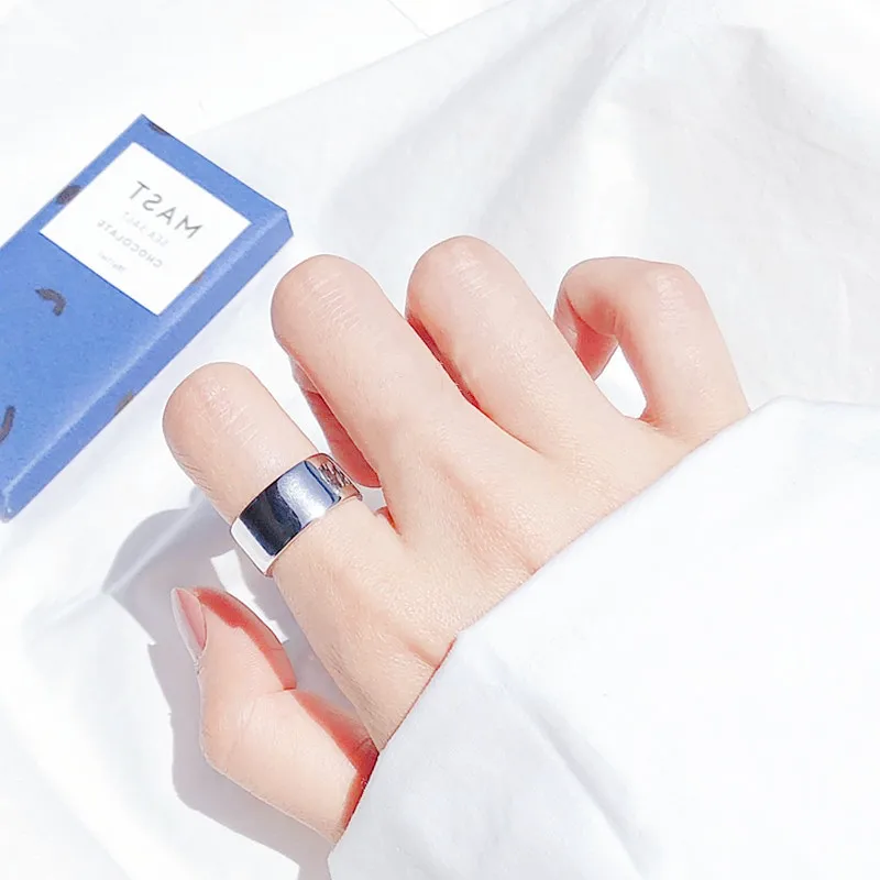925 Sterling Silver High Polish Width Surface Rings Jewelry For Fashion Brand Birthday Gift S-R545 | Украшения и аксессуары