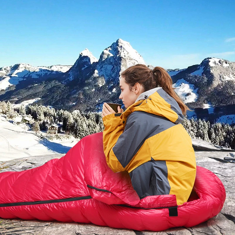 Sleeping Bag Winter Sleeping Bag Ultralight Equipment CW1100 Washable