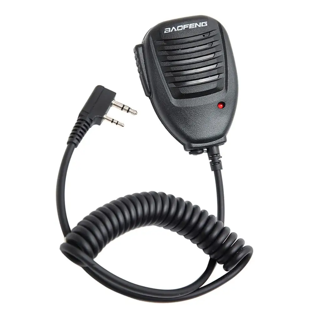 Оригинальный Baofeng ручной микрофон Динамик для иди и болтай Walkie Talkie “иди UV 5R 10R BF 888S