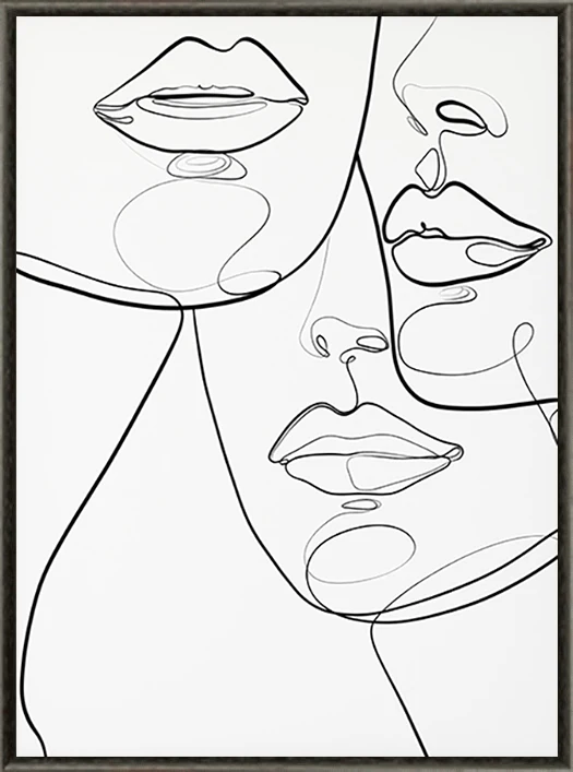 Woman Face Drawing, Lips Sketch, One Line Drawing, One Line Art, Single Line Drawing, Feminine Wall Art, Simple Line Art, Female|Vẽ Tranh & Thư Pháp| - AliExpress Woman Face Drawing, Lips Sketch, One Line Drawing, One Line Art, Single Line Drawing, Feminine Wall Art, Simple Line Art, Female|Vẽ Tranh & Thư Pháp| - Aliexpress
