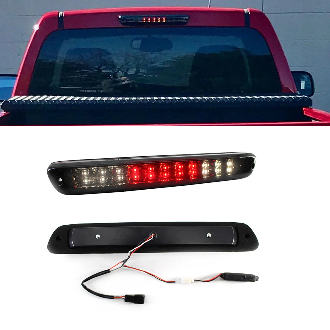 

1 PCS LED 3rd Third Brake Light for Chevy Colorado GMC Canyon 2004-2012 25971002 Car LED High Mount Stop Lamp