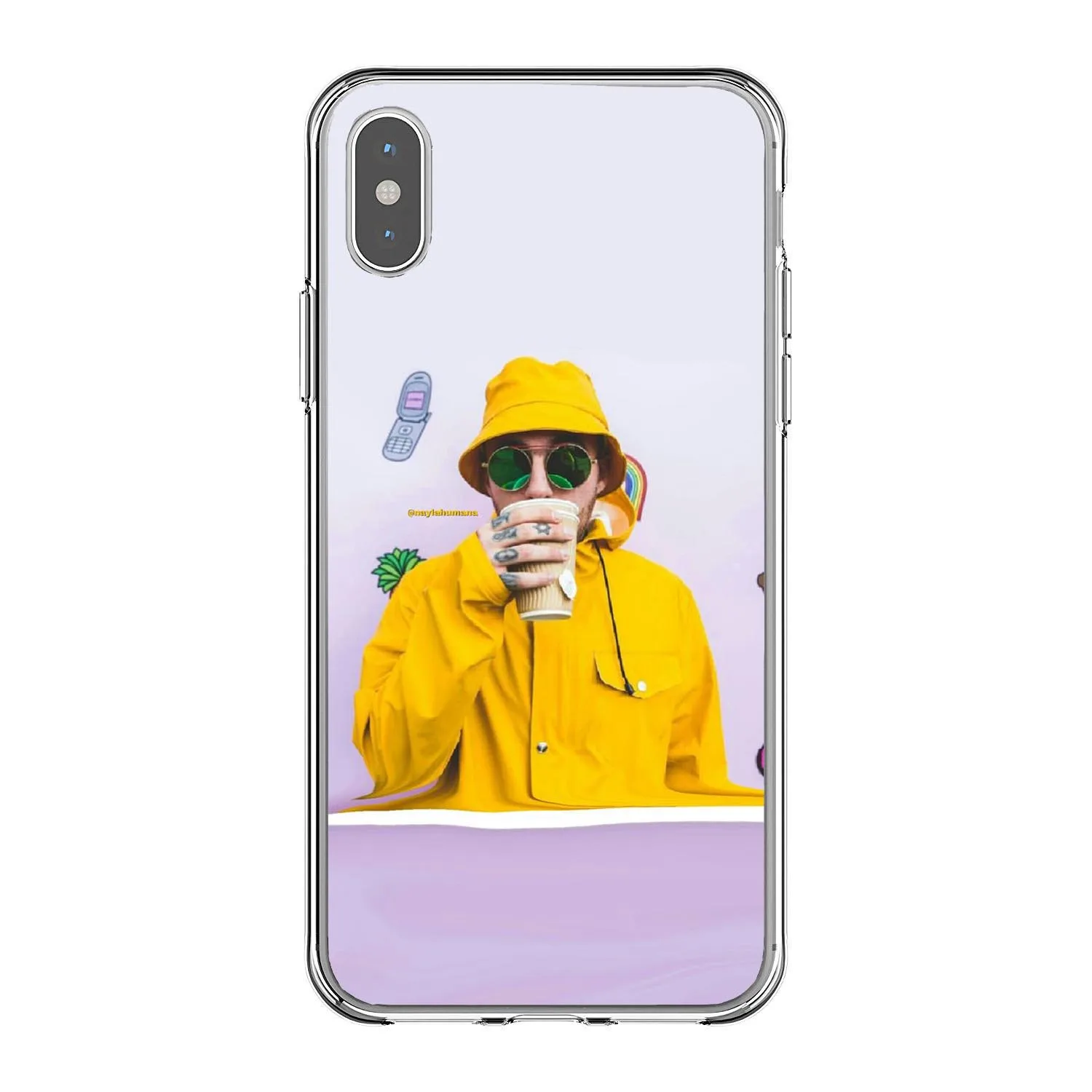 Macs Miller чехол силиконовый мягкий чехол для телефона iPhone X10 чехлы-накладки для iPhone 5 5S SE 6 6SPlus 7 8 Plus XR XS MAX