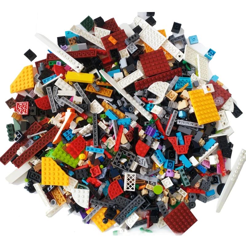 NEW 1000 Pieces Building Blocks City DIY Creative Bricks Bulk Model Figures Educational Kids Toys Compatible All Brands